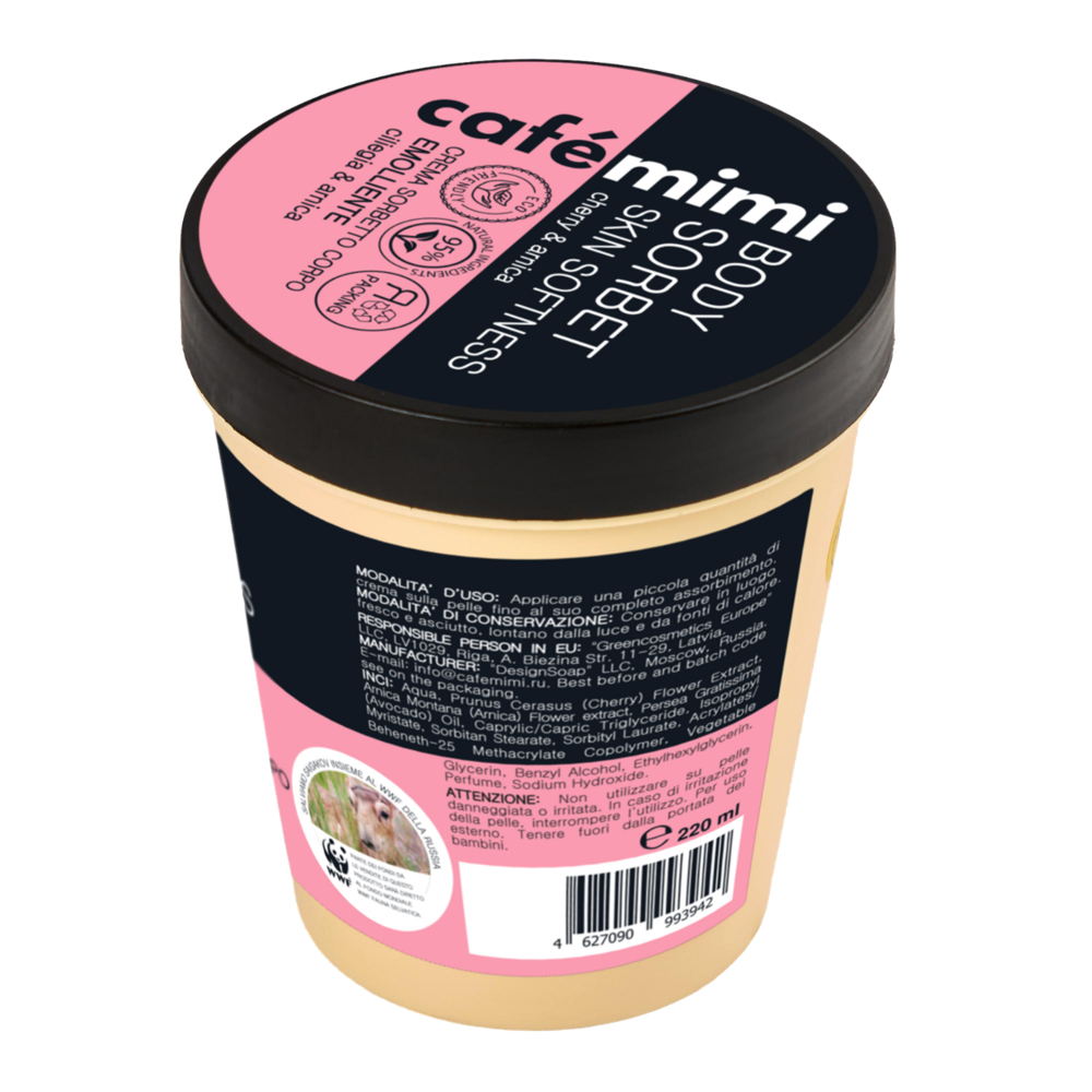 CREMA SORBETTO CORPO EMOLIENTE CAFE MIMI